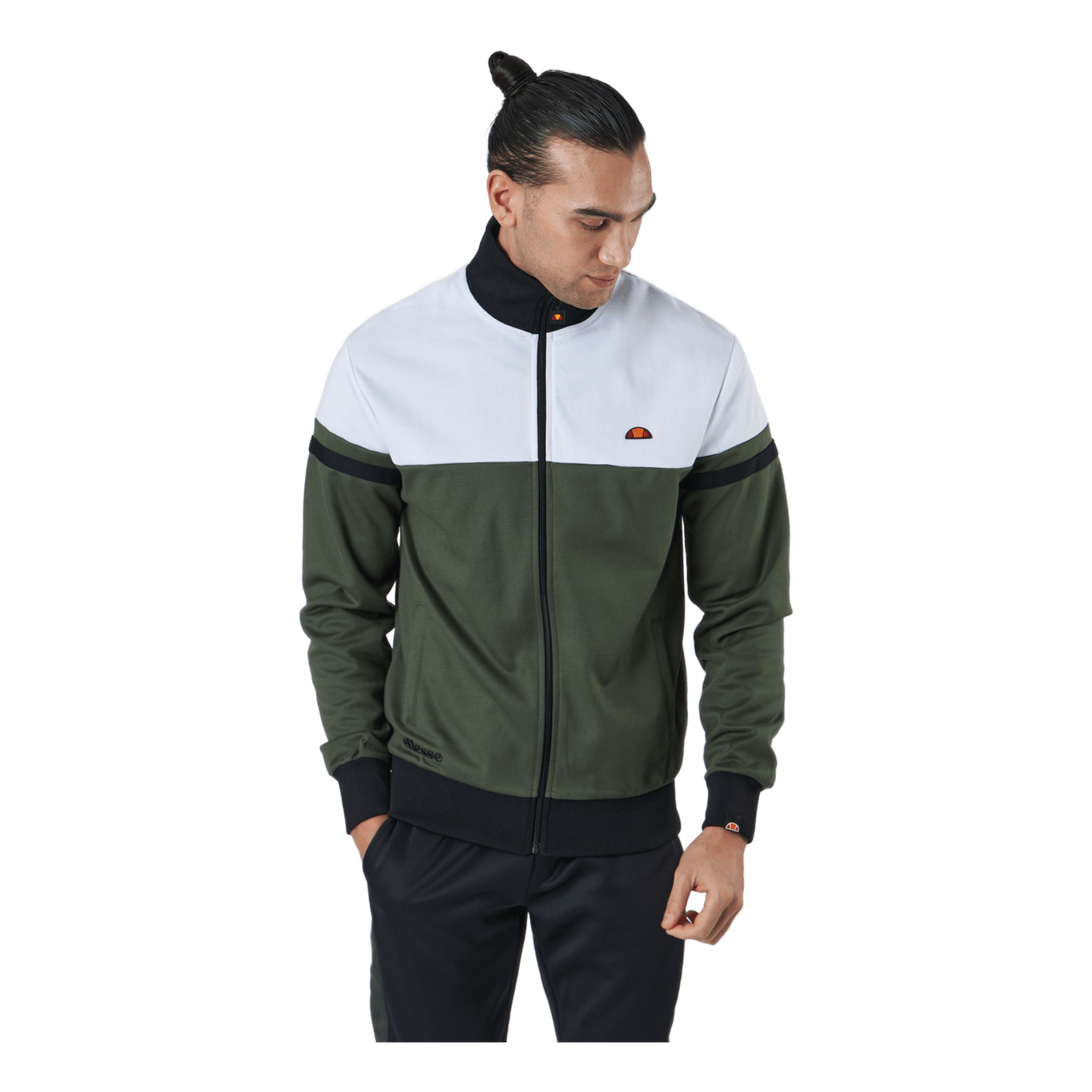 El Carloz Track Top Dark Green