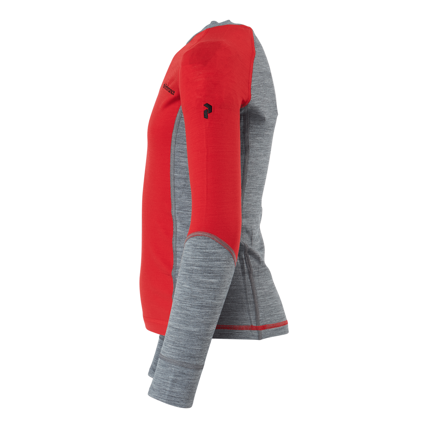 Junior Magic Crew Racing Red-grey Melange