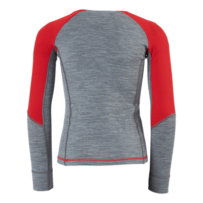 Junior Magic Crew Racing Red-grey Melange