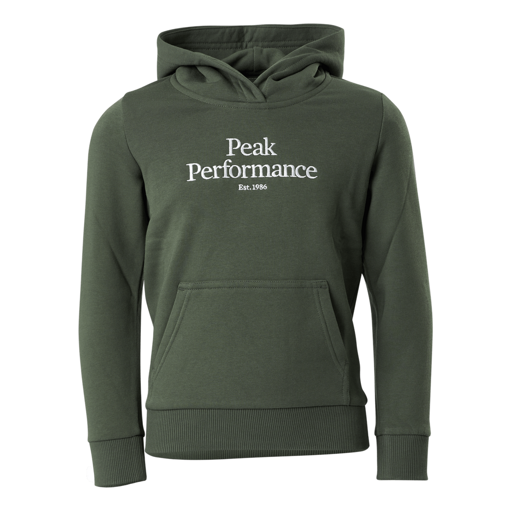 Peak performance jr logo top hoodie