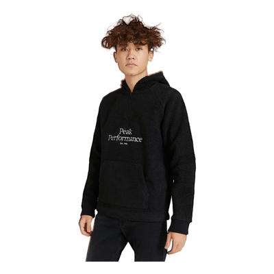 Junior Original Pile Half Zip Black