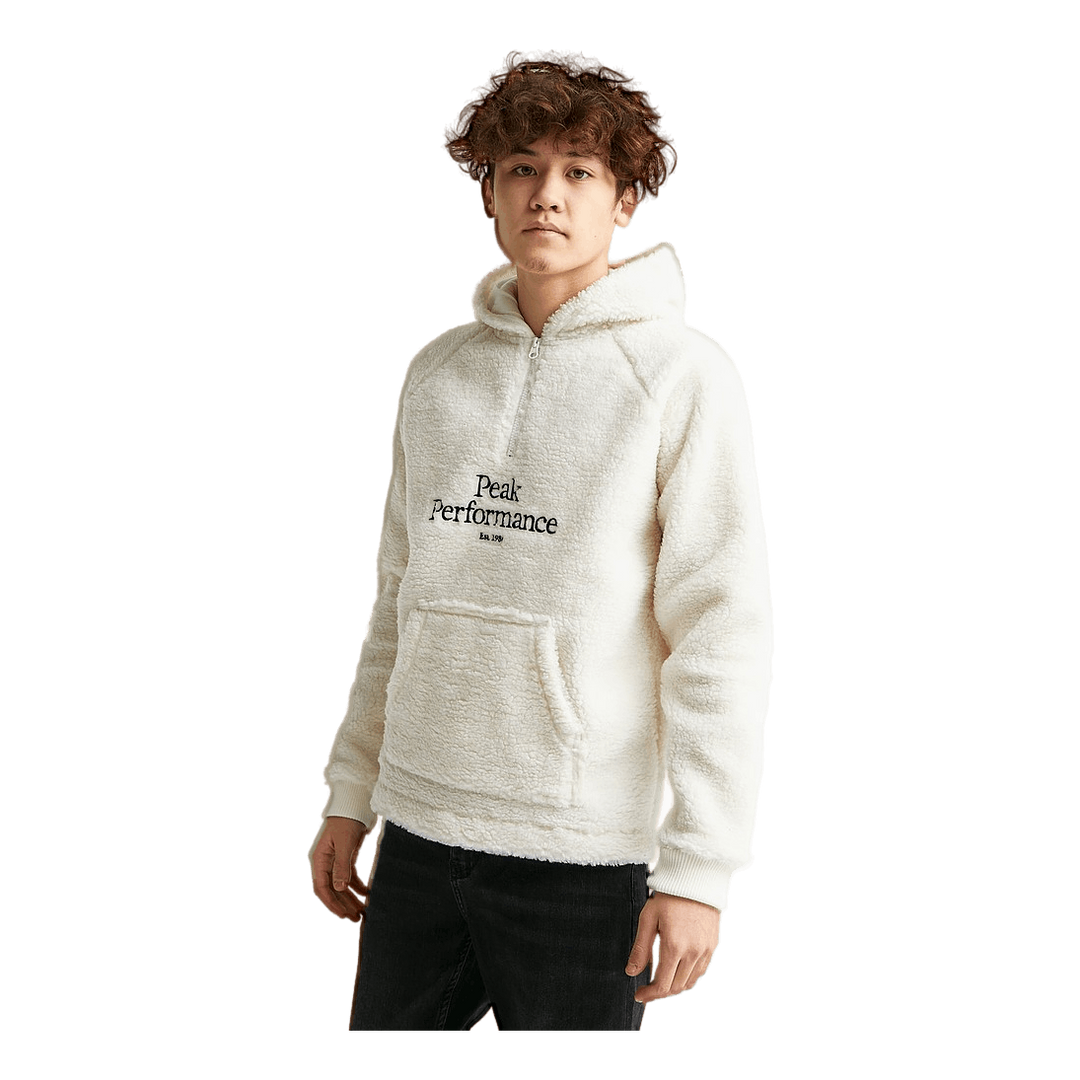 peak performance original pile half zip hoodie