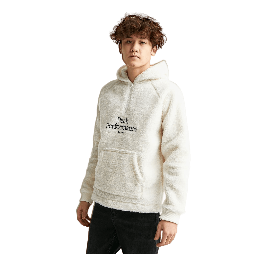 Junior Original Pile Half Zip Offwhite