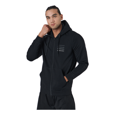 M Ground Zip Hood Black