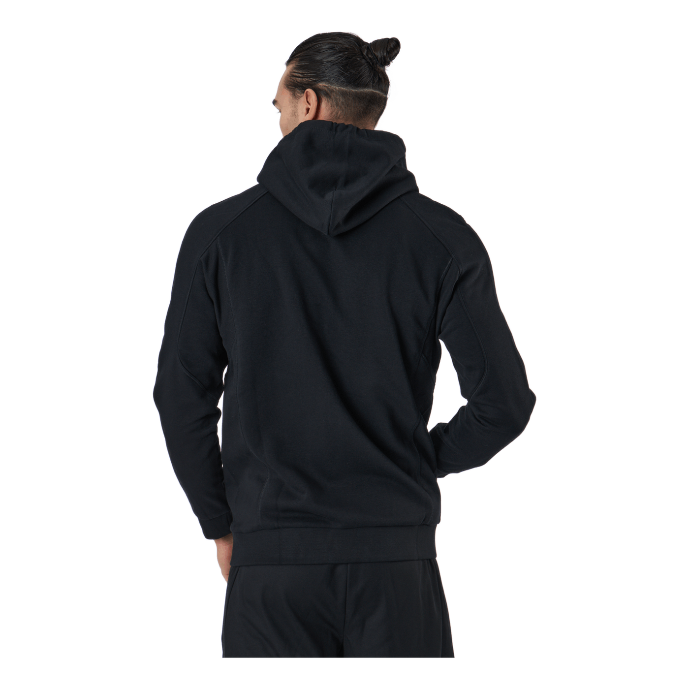 M Ground Zip Hood Black