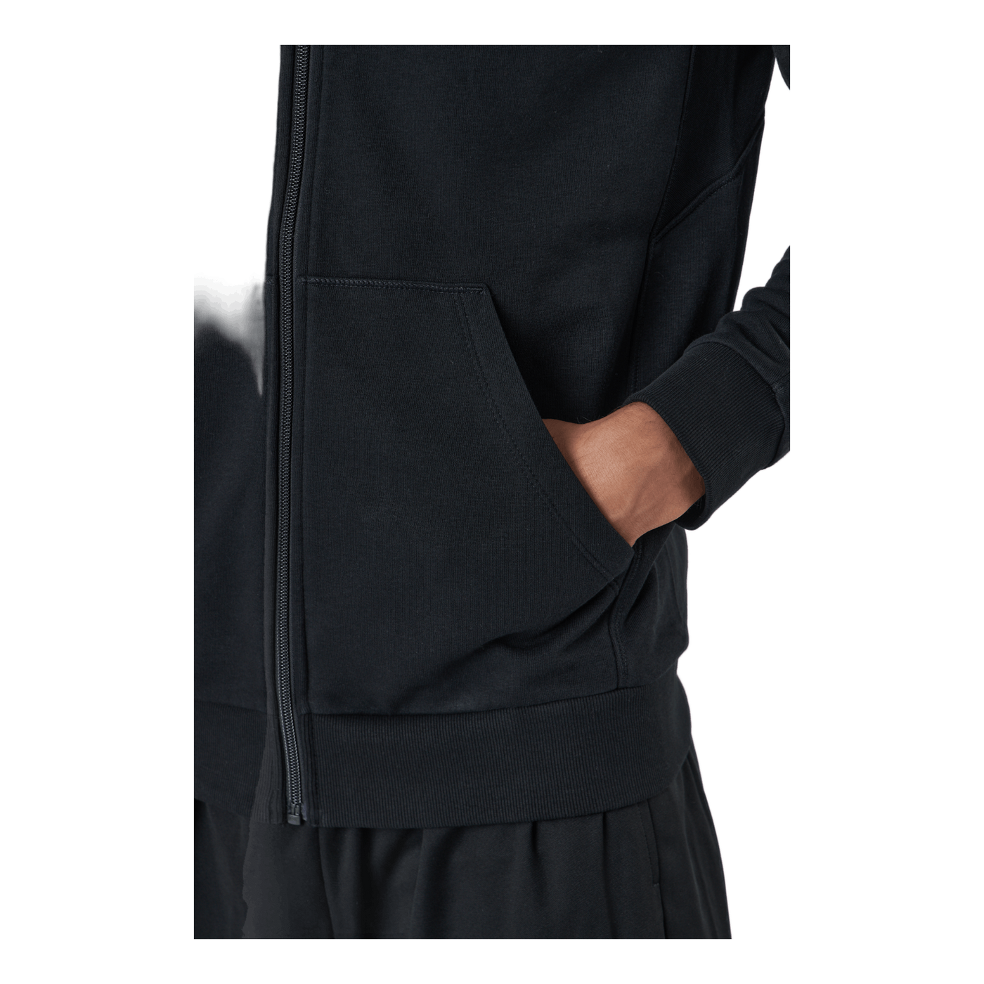 M Ground Zip Hood Black