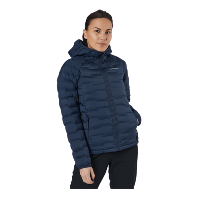 W Argon Light Hood Jacket Blue Shadow