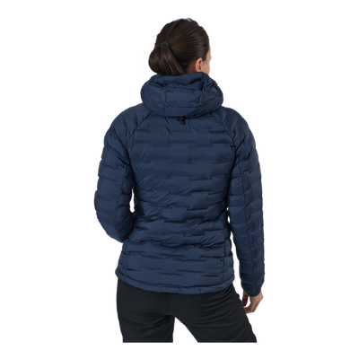 W Argon Light Hood Jacket Blue Shadow