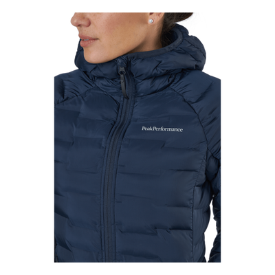 W Argon Light Hood Jacket Blue Shadow