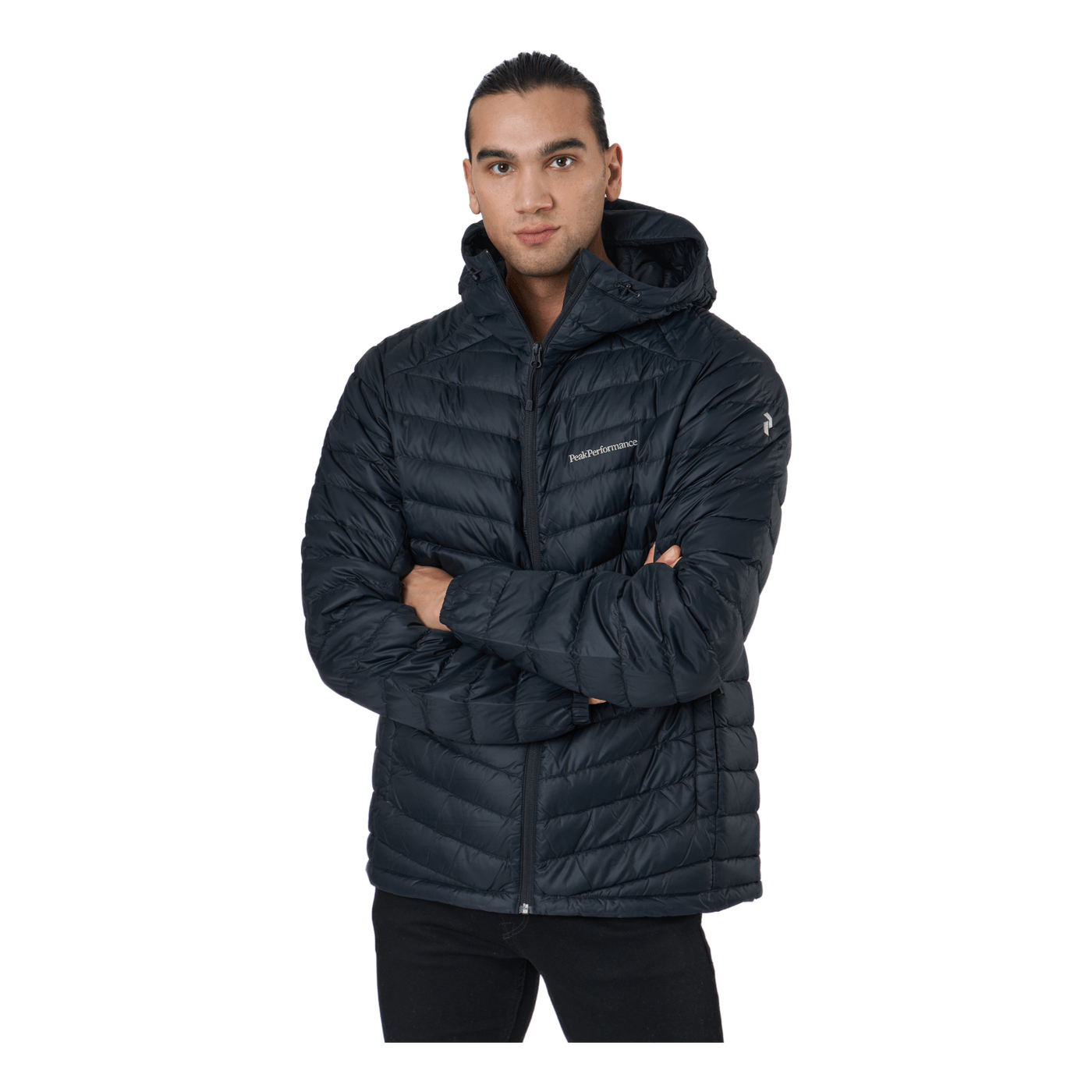 M Frost Down Hood Jacket Black