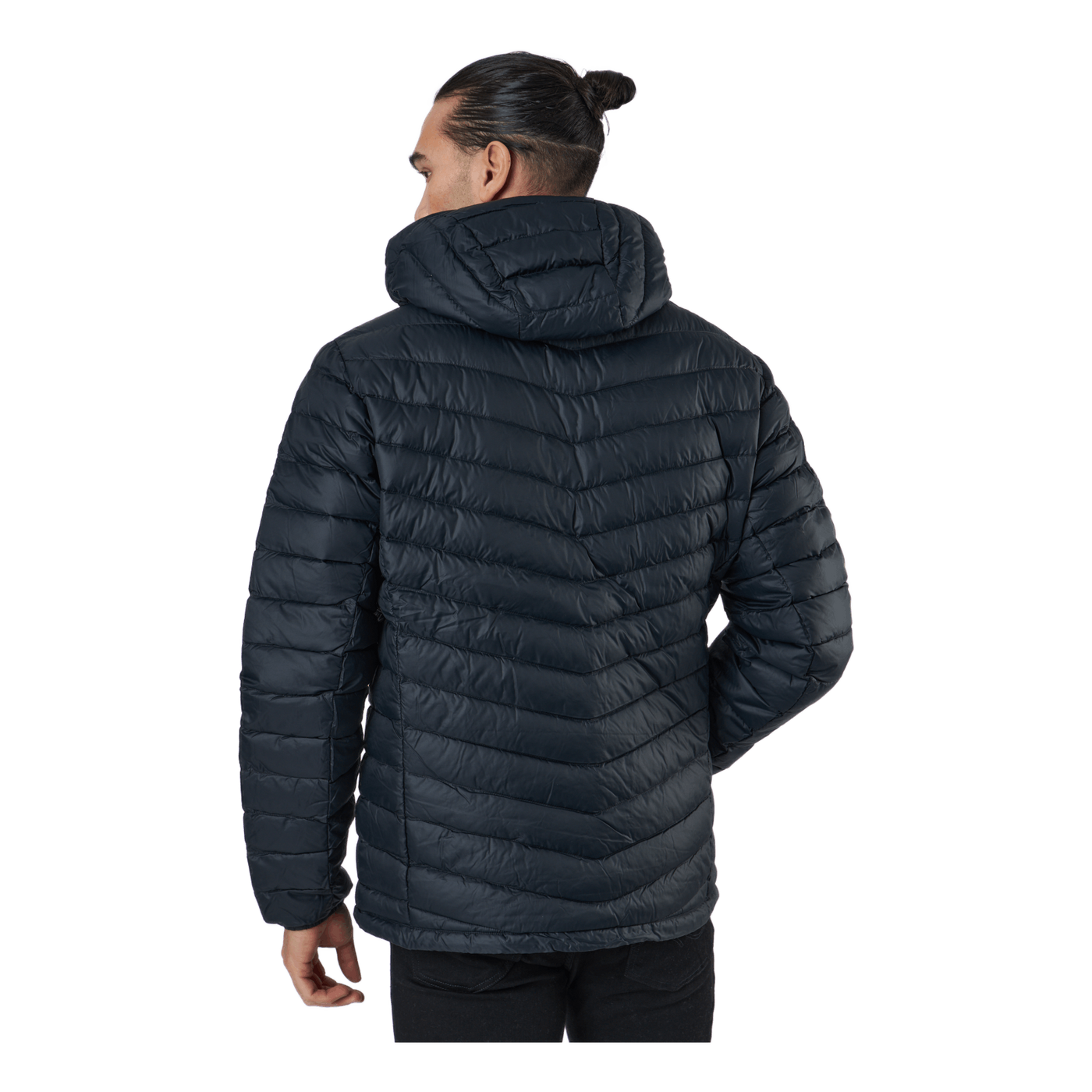 M Frost Down Hood Jacket Black