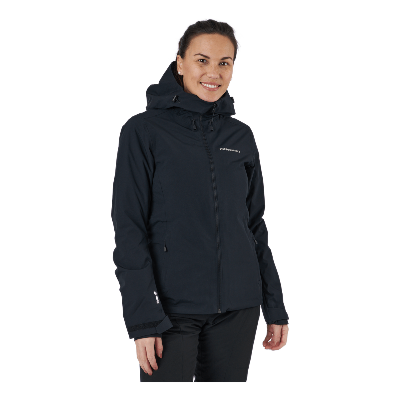 W Anima Jacket Black Peak Performance Runforest