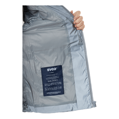 W. Hooded Reflective Puffer Ja Silver