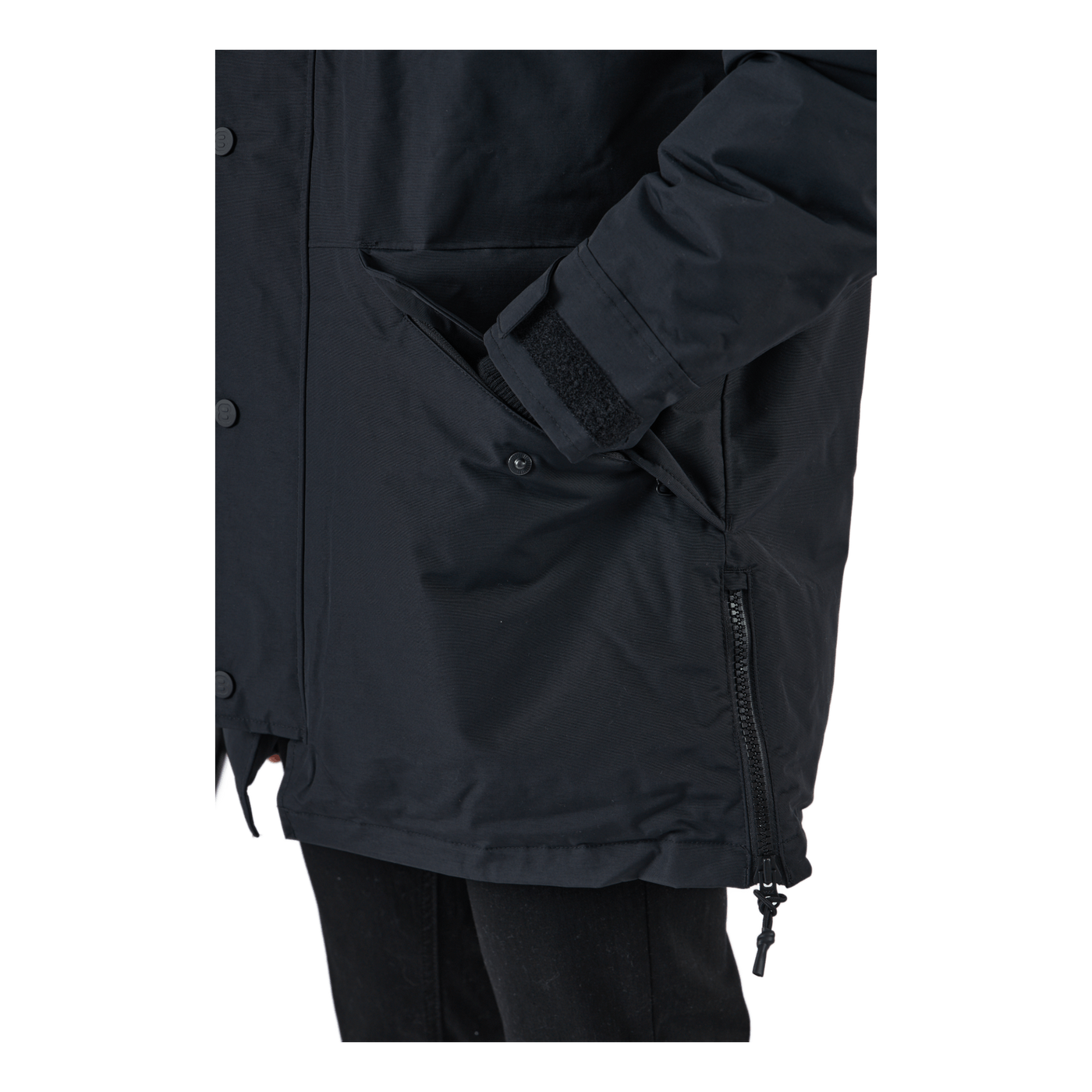 Caesarian Parka Black