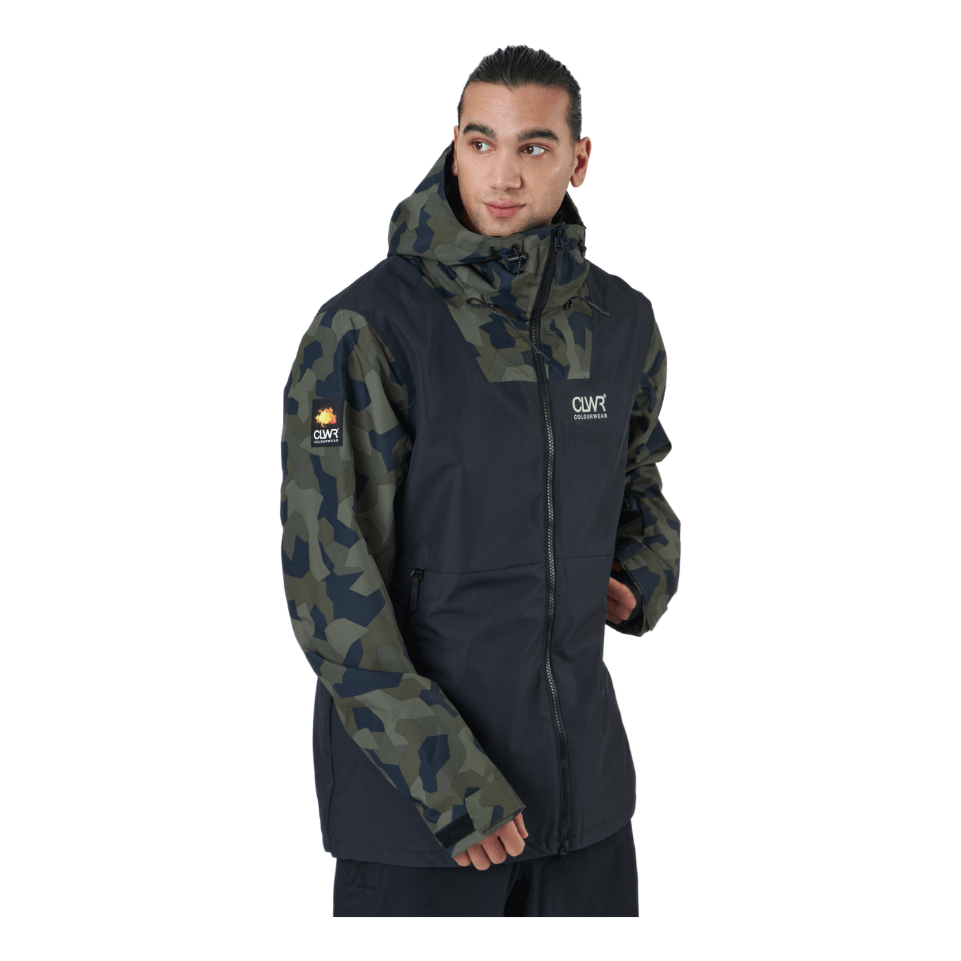 Block Jacket M Camo Dark Khaki C79