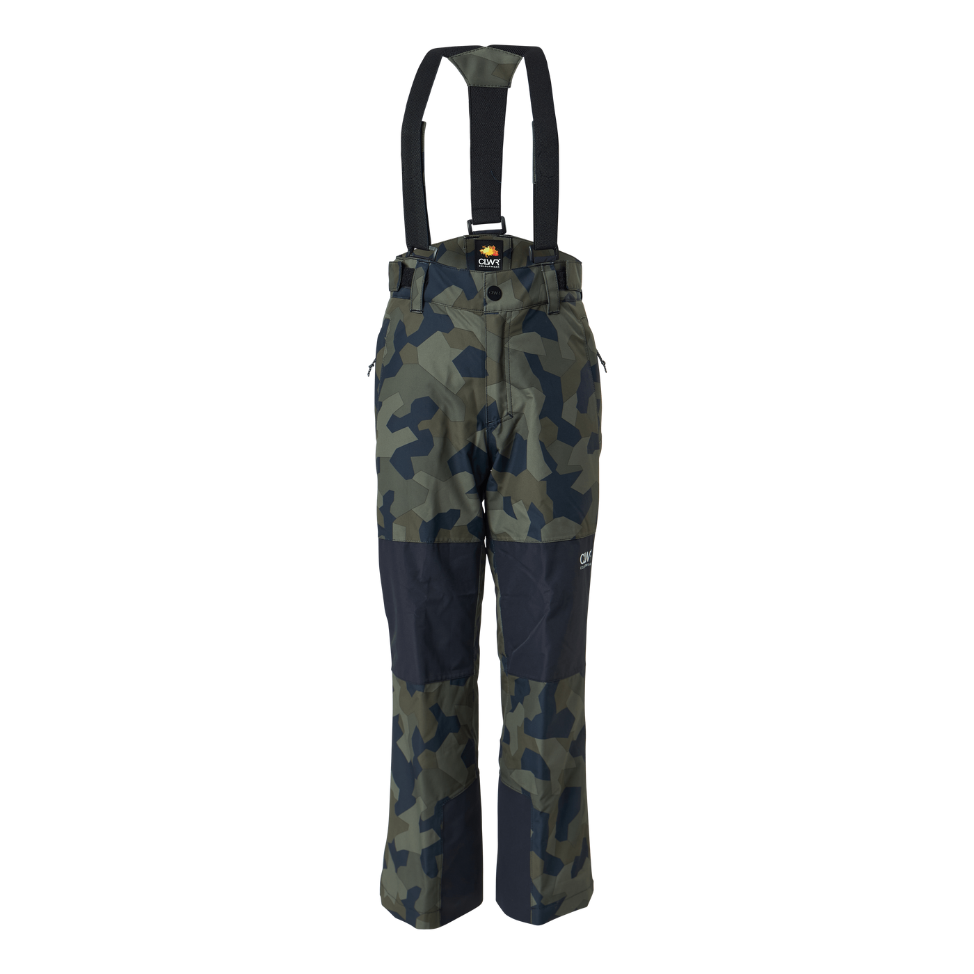 Cube Bib Pant Jr Camo Dark Khaki