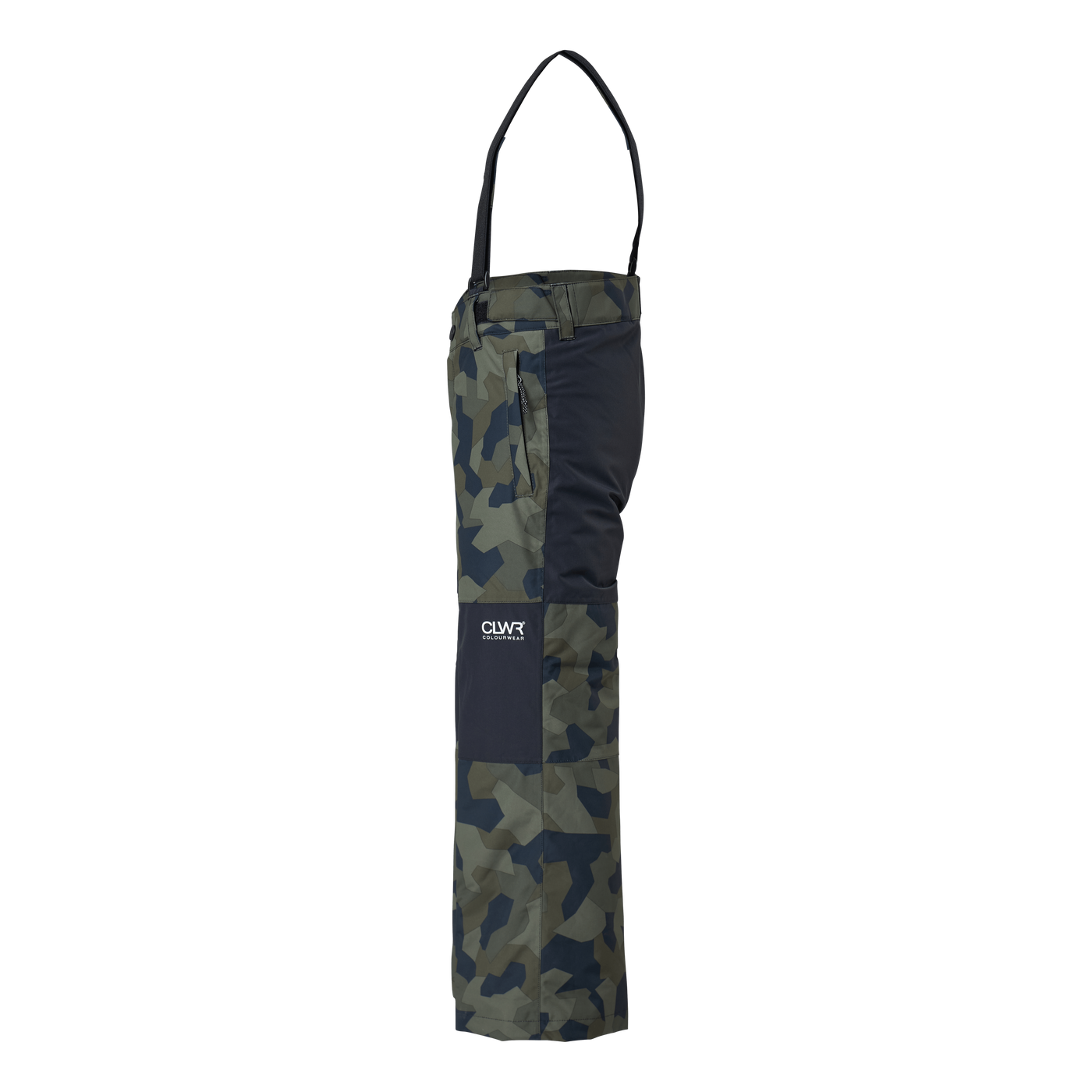 Cube Bib Pant Jr Camo Dark Khaki