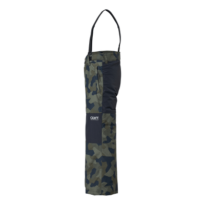 Cube Bib Pant Jr Camo Dark Khaki