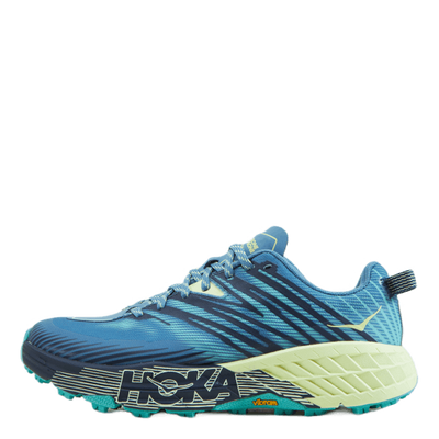 W speedgoat 4 wide Provincial blue / luminary gre