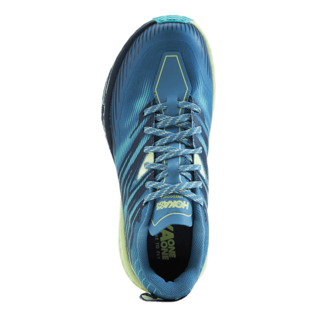 W speedgoat 4 wide Provincial blue / luminary gre