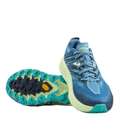W speedgoat 4 wide Provincial blue / luminary gre