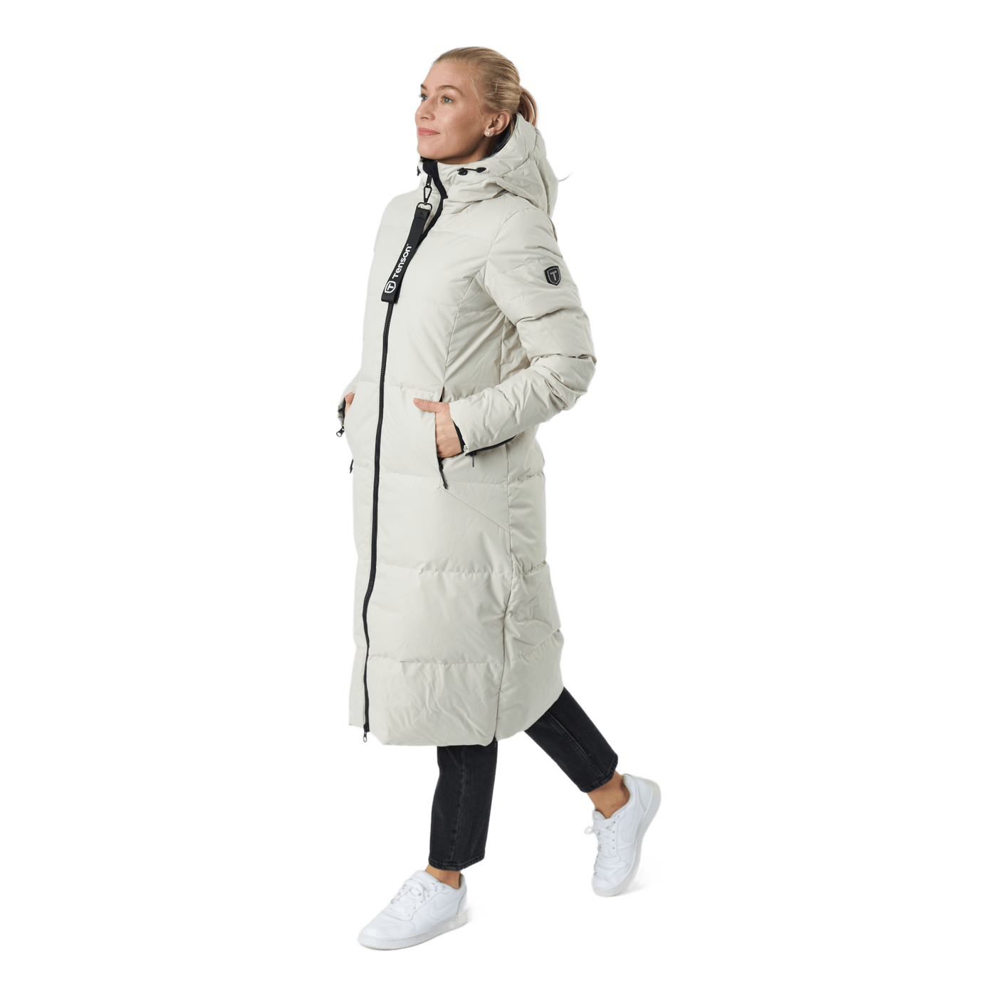 Shanna Down Coat W Light Beige