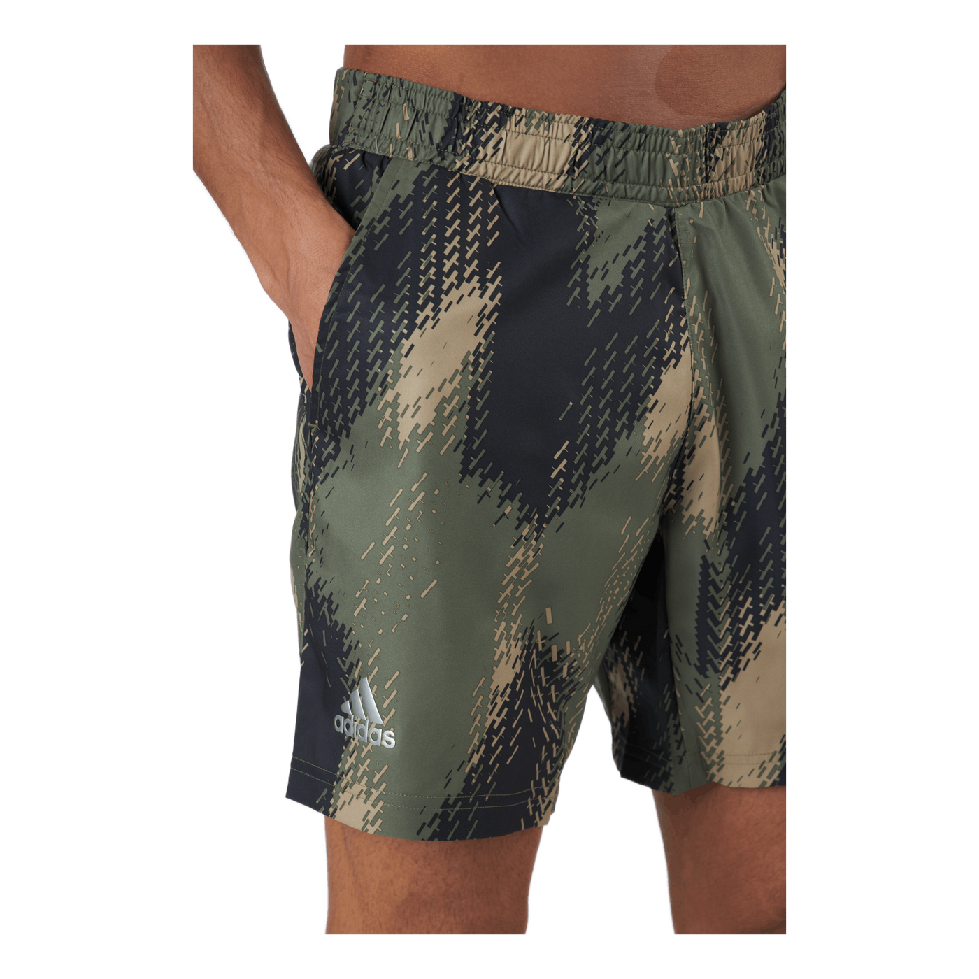 Printed Short 7 Inch P.blue 000/brown