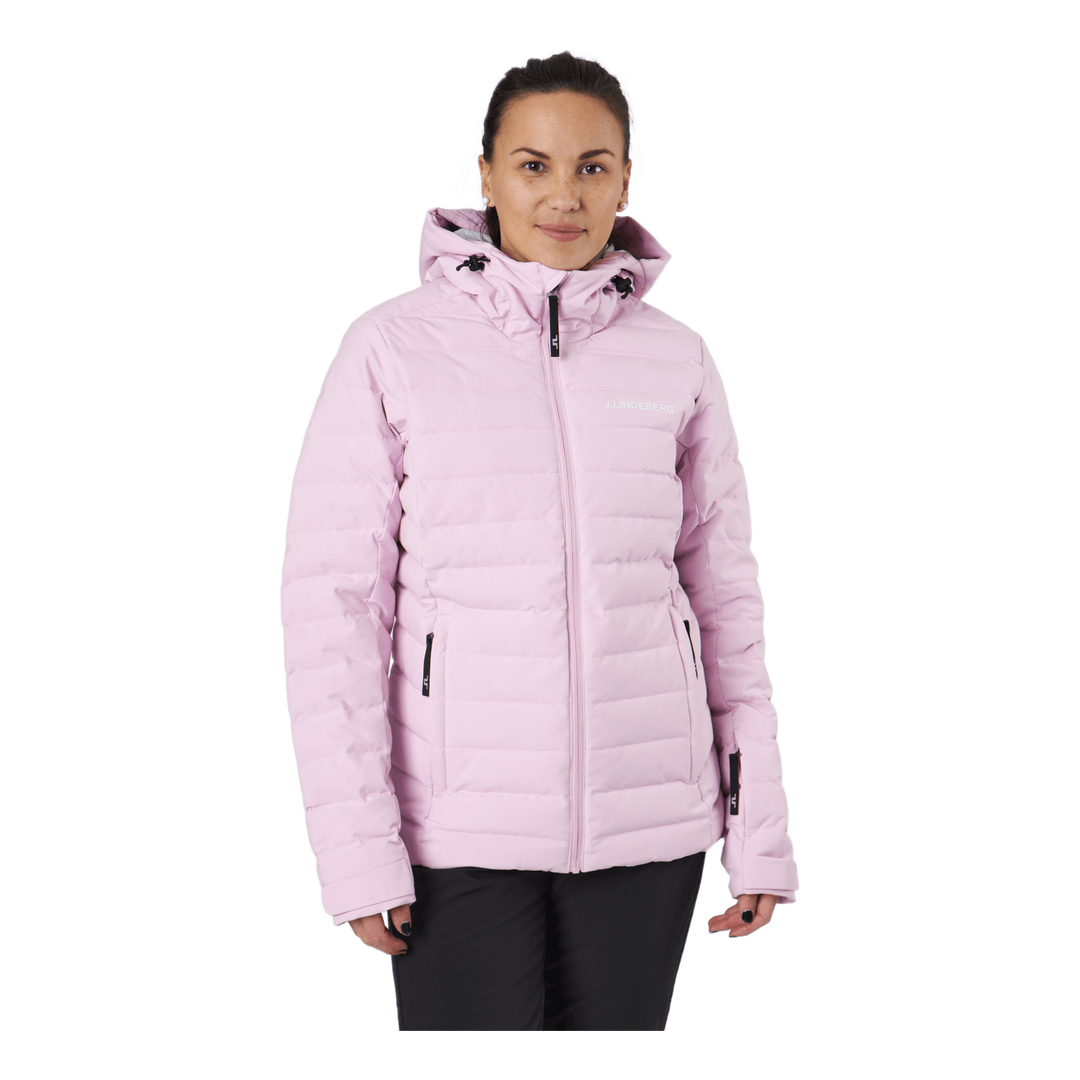 W Thermic Ski Down Jacket Pink Lavender –