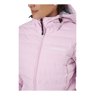 W Thermic Ski Down Jacket Pink Lavender