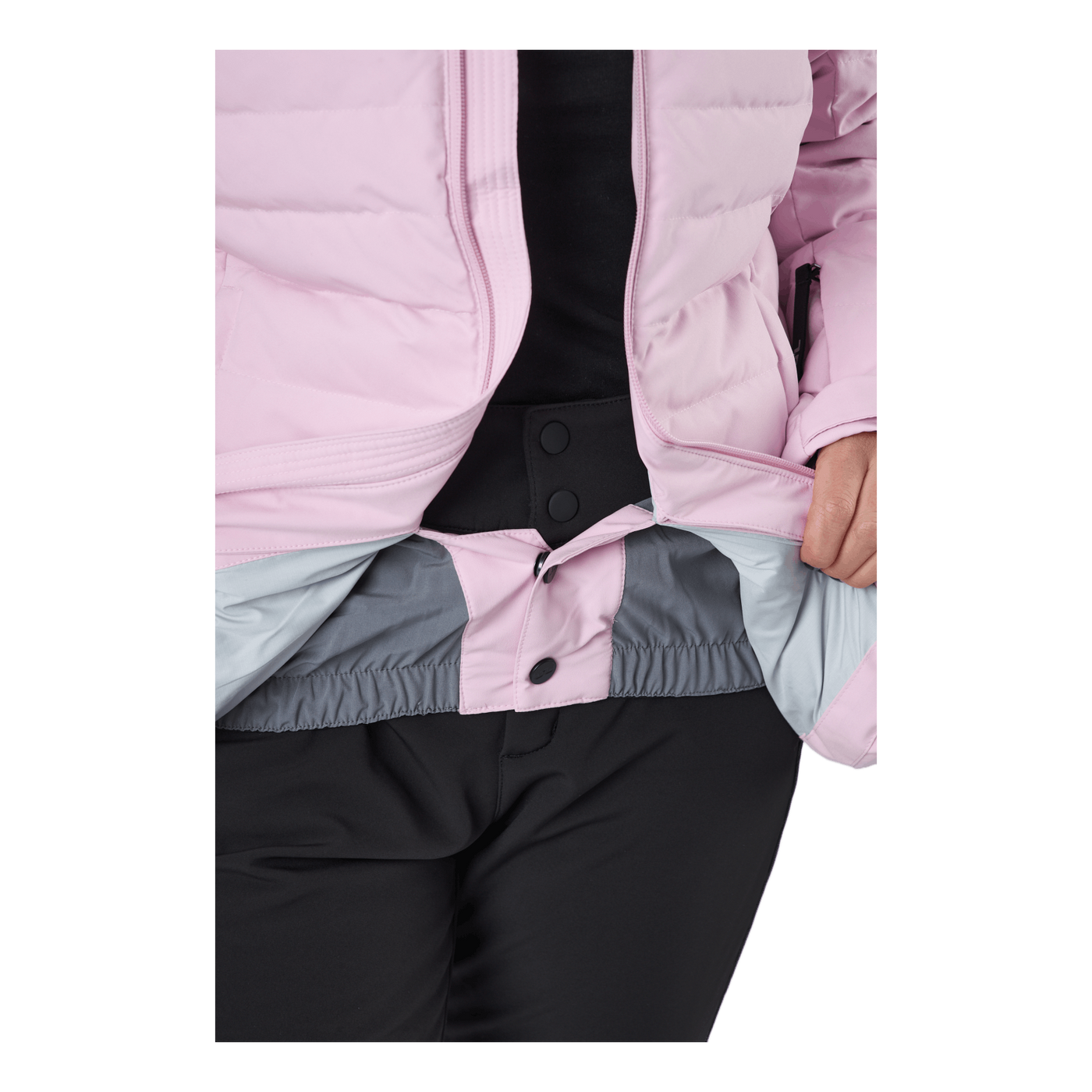 W Thermic Ski Down Jacket Pink Lavender