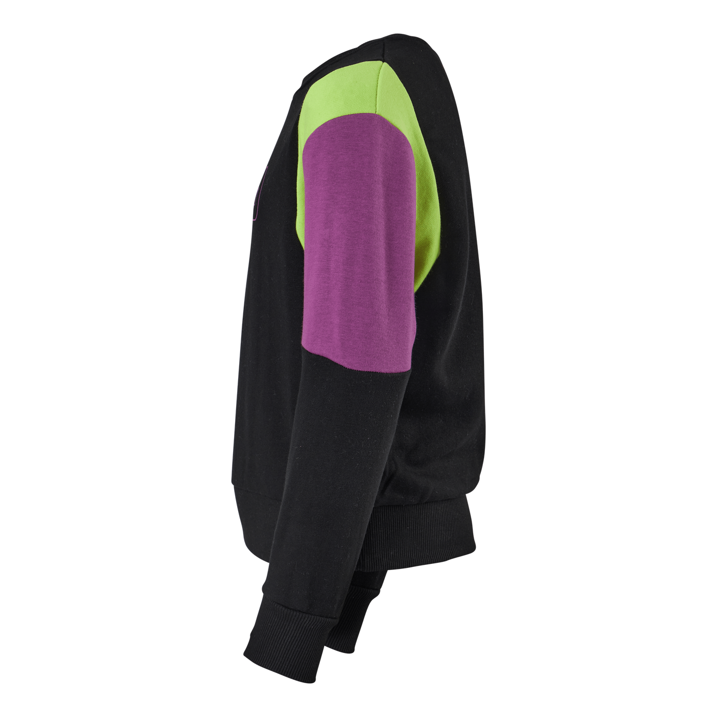 Teens Girls Samia Cropped Bloc Black-hyacinth Violet-love Bir