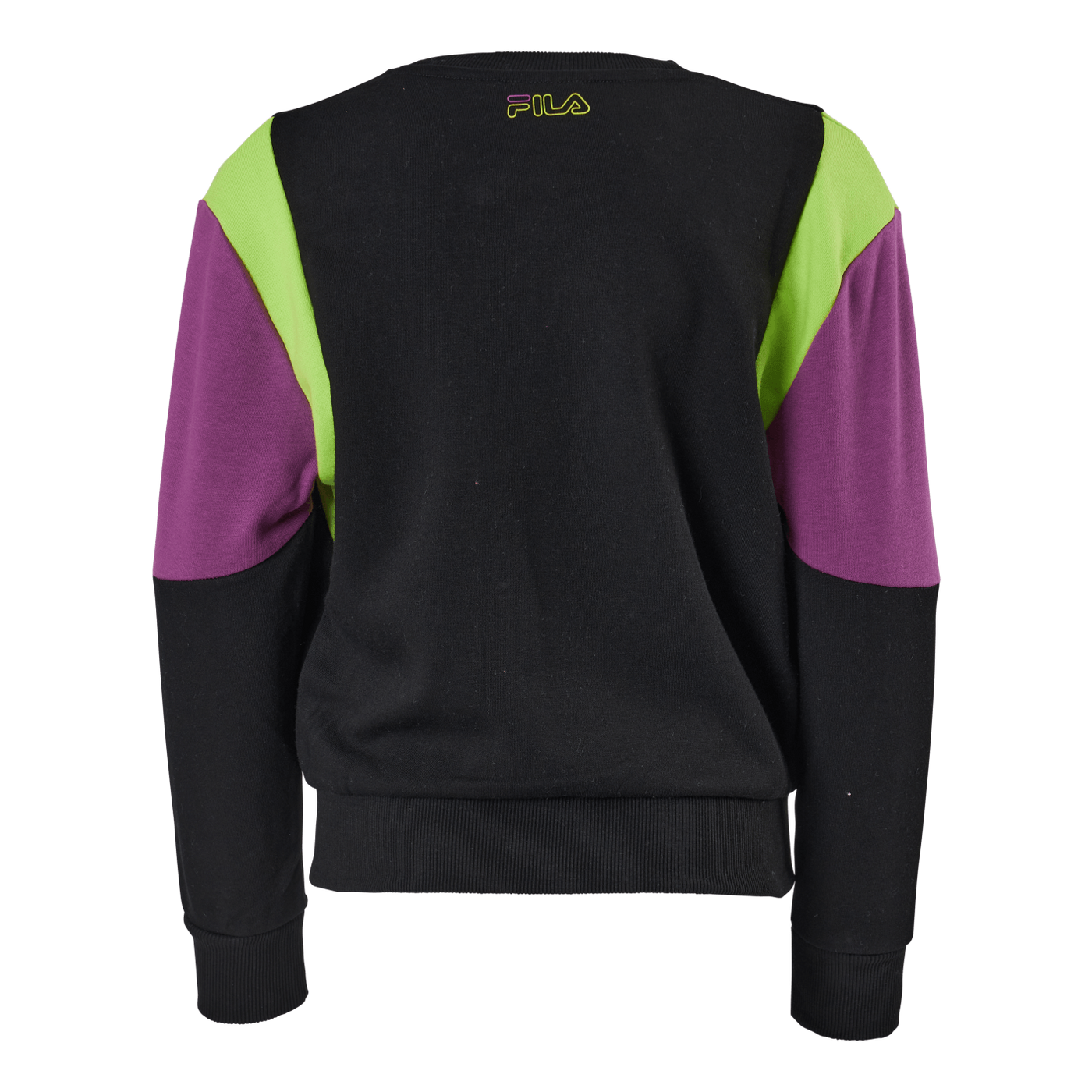 Teens Girls Samia Cropped Bloc Black-hyacinth Violet-love Bir