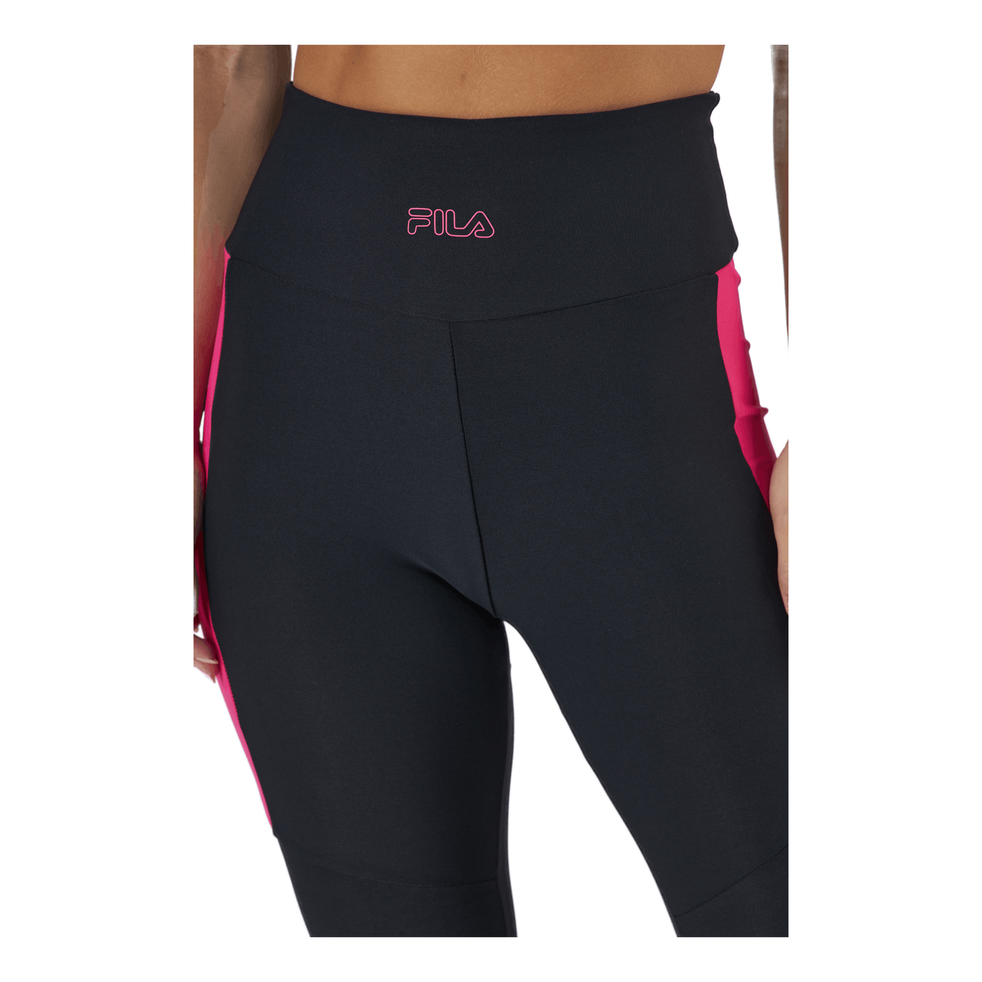 Paula High Waist 7/8 Tight Black-beetroot Purple-mandarin