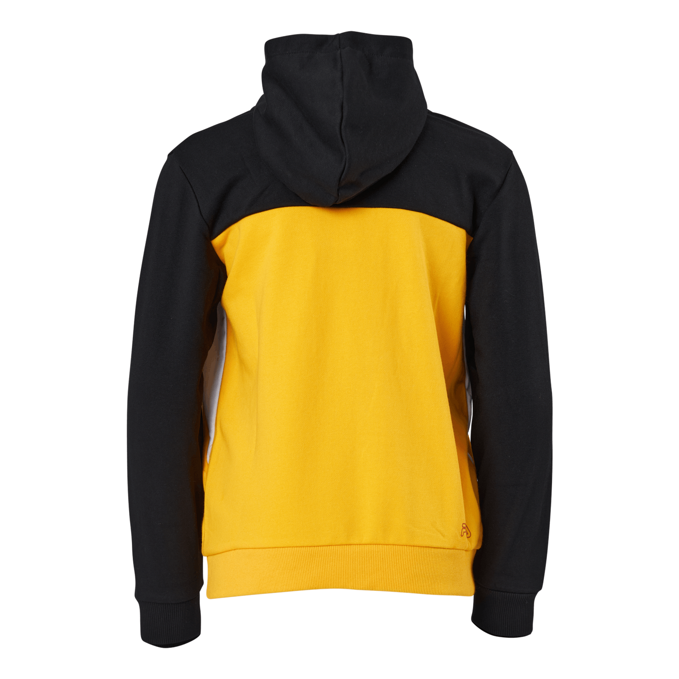 Teens Boys Lupo Blocked Hoody Black-saffron-bright White