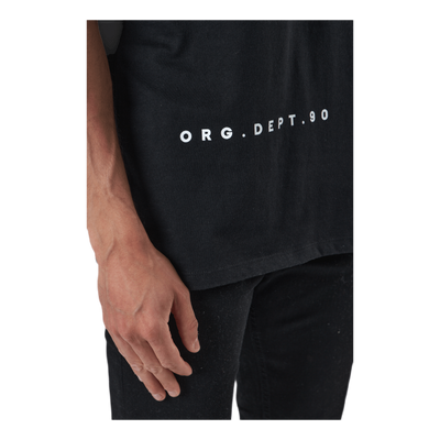 Fedo Tee Ss Crew Neck Svart
