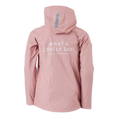 Kids Packable Rainset Light Rose