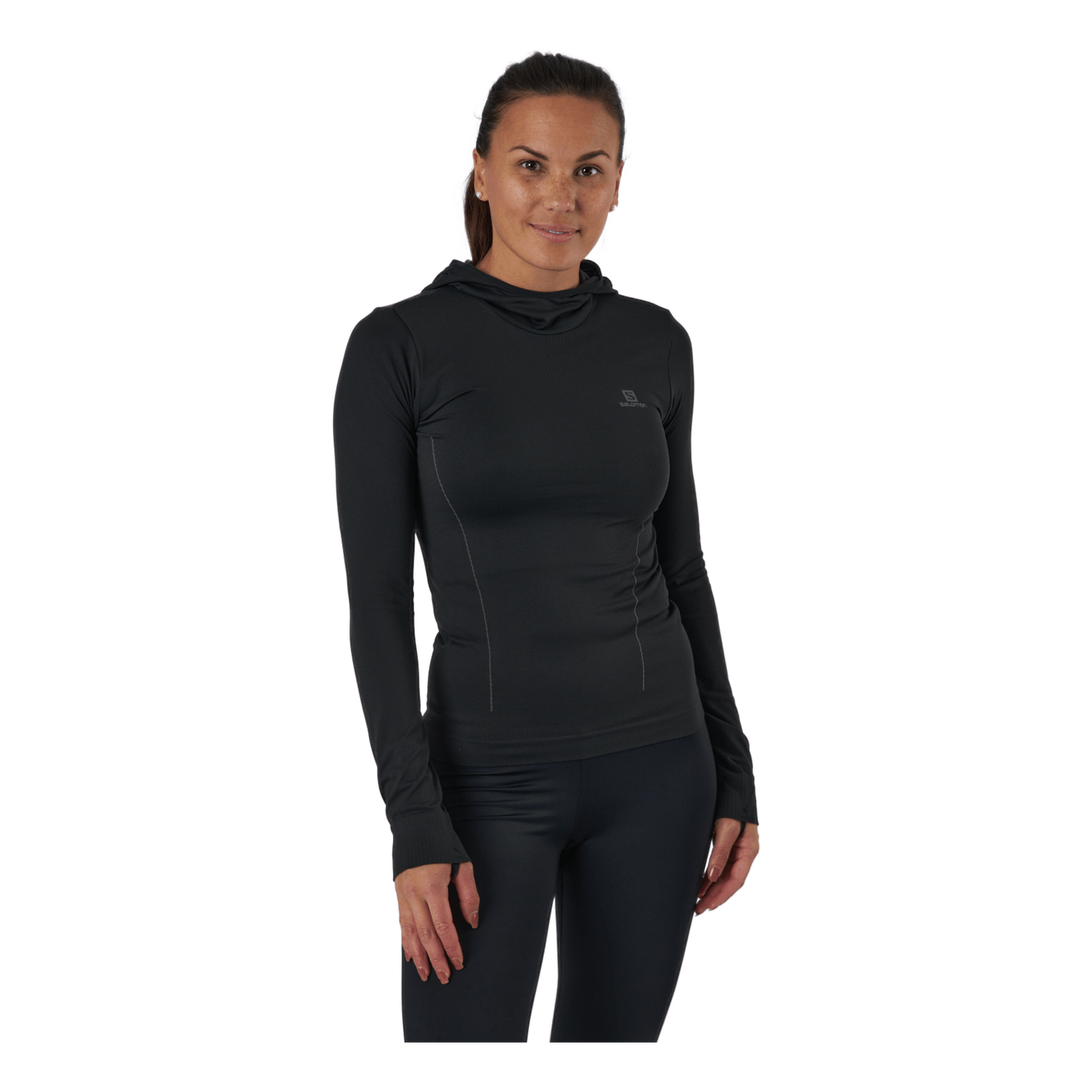 Comet Seamless Hoody W Black/ebony