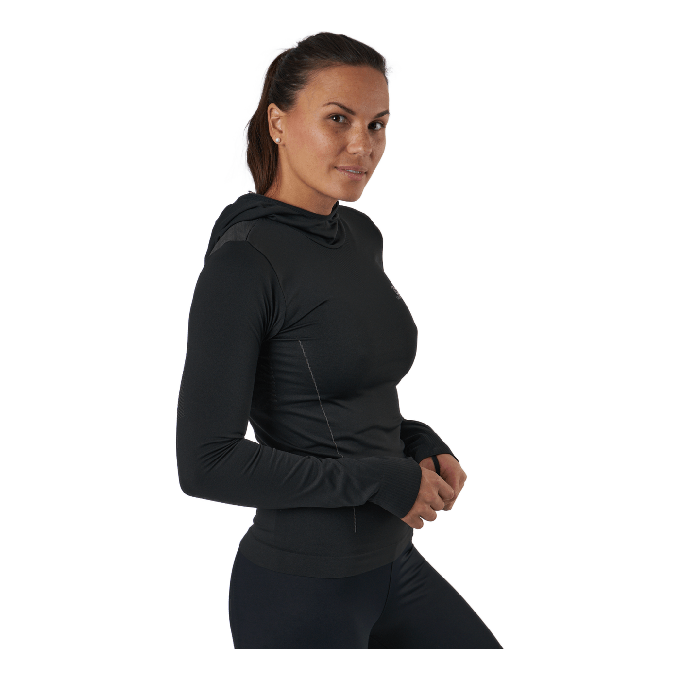 Comet Seamless Hoody W Black/ebony