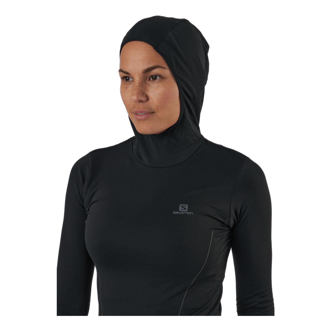 Comet Seamless Hoody W Black/ebony