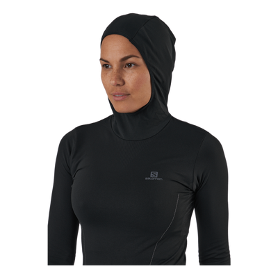 Comet Seamless Hoody W Black/ebony