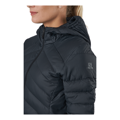 Transition Down Hoodie W Black