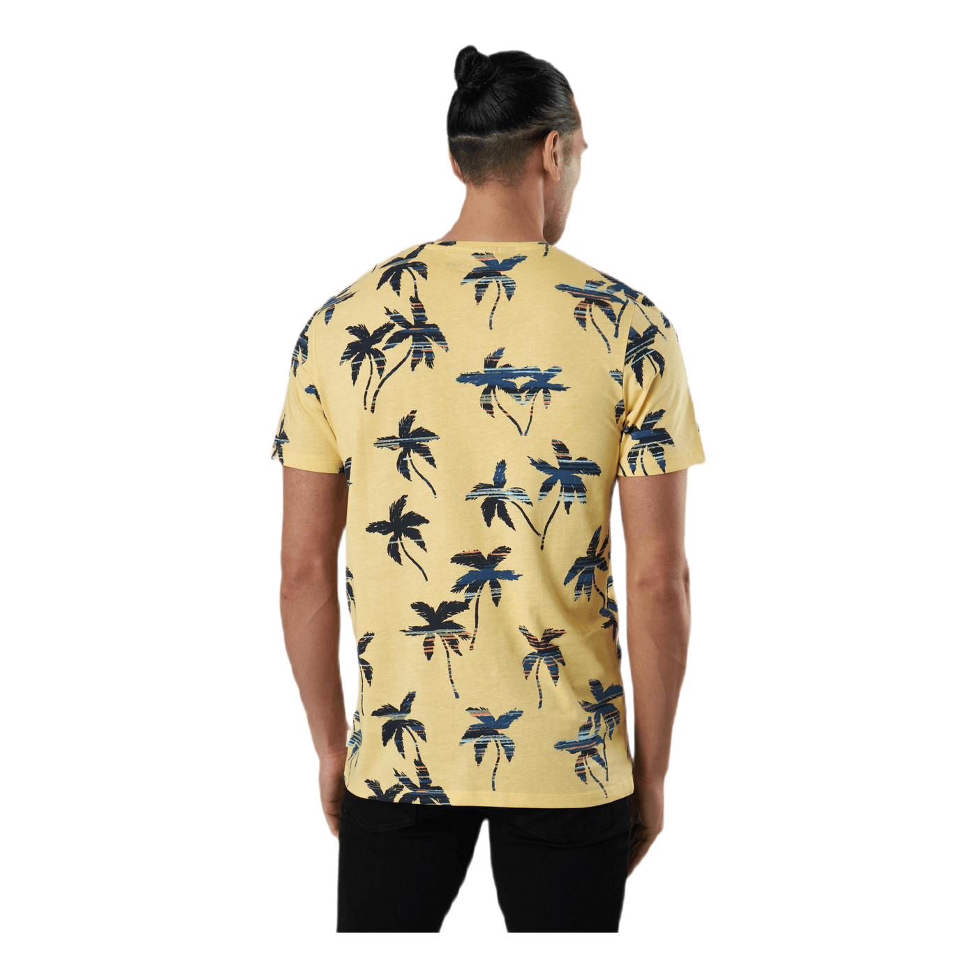 Hazy Aop Tee Ss Crew Neck Sahara Sun