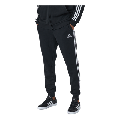 Essentials Slim  3 Stripes Pants Black / White