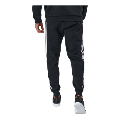 Essentials Slim  3 Stripes Pants Black / White