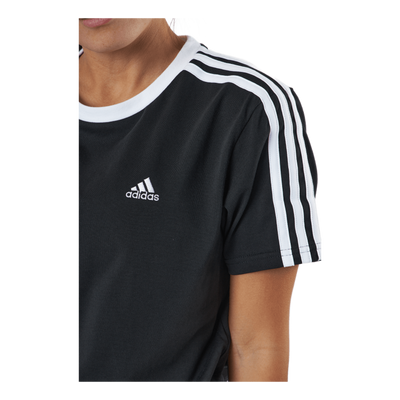 Essentials 3-Stripes T-Shirt Black / White