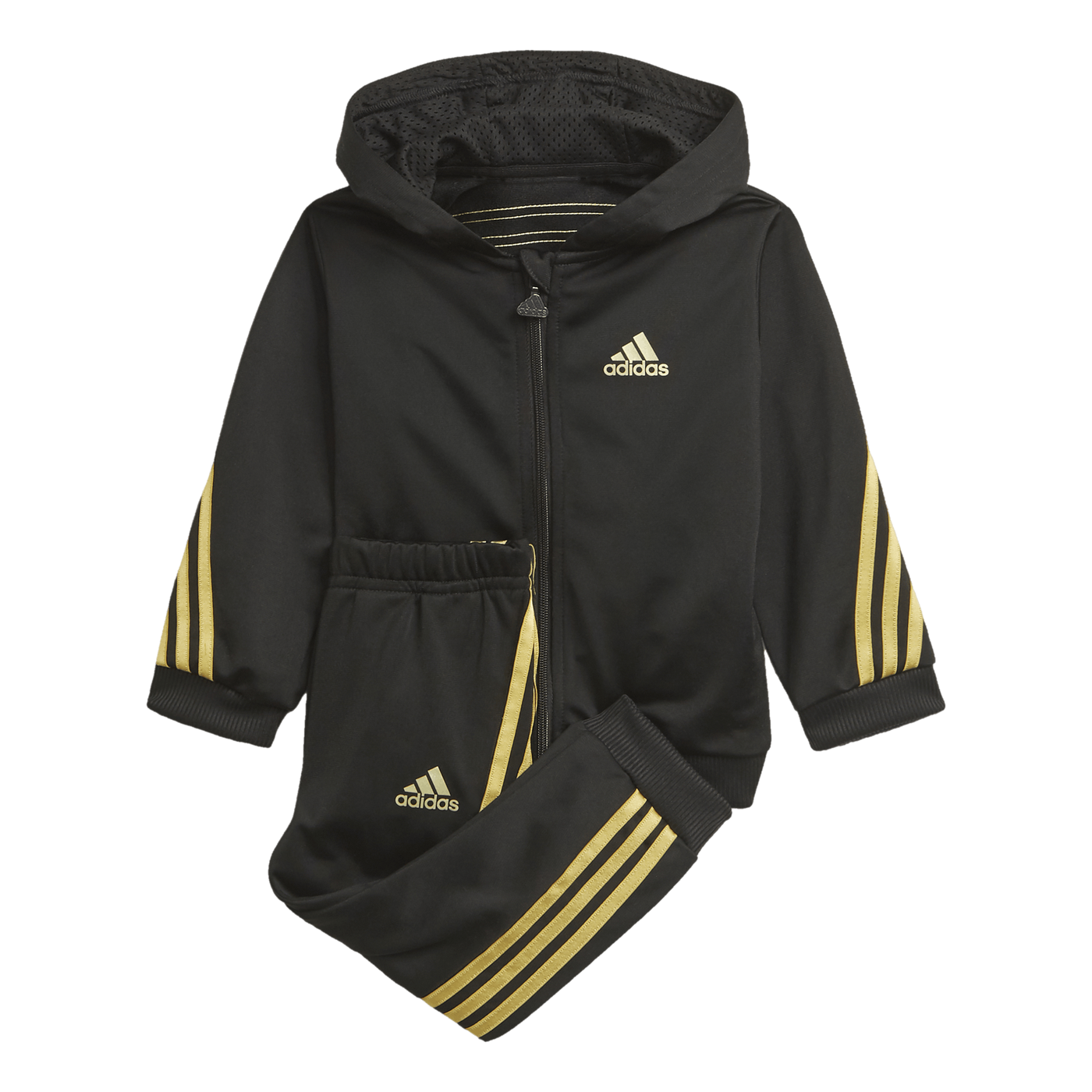 Future Icons Shiny Graphic Jogger Set Black