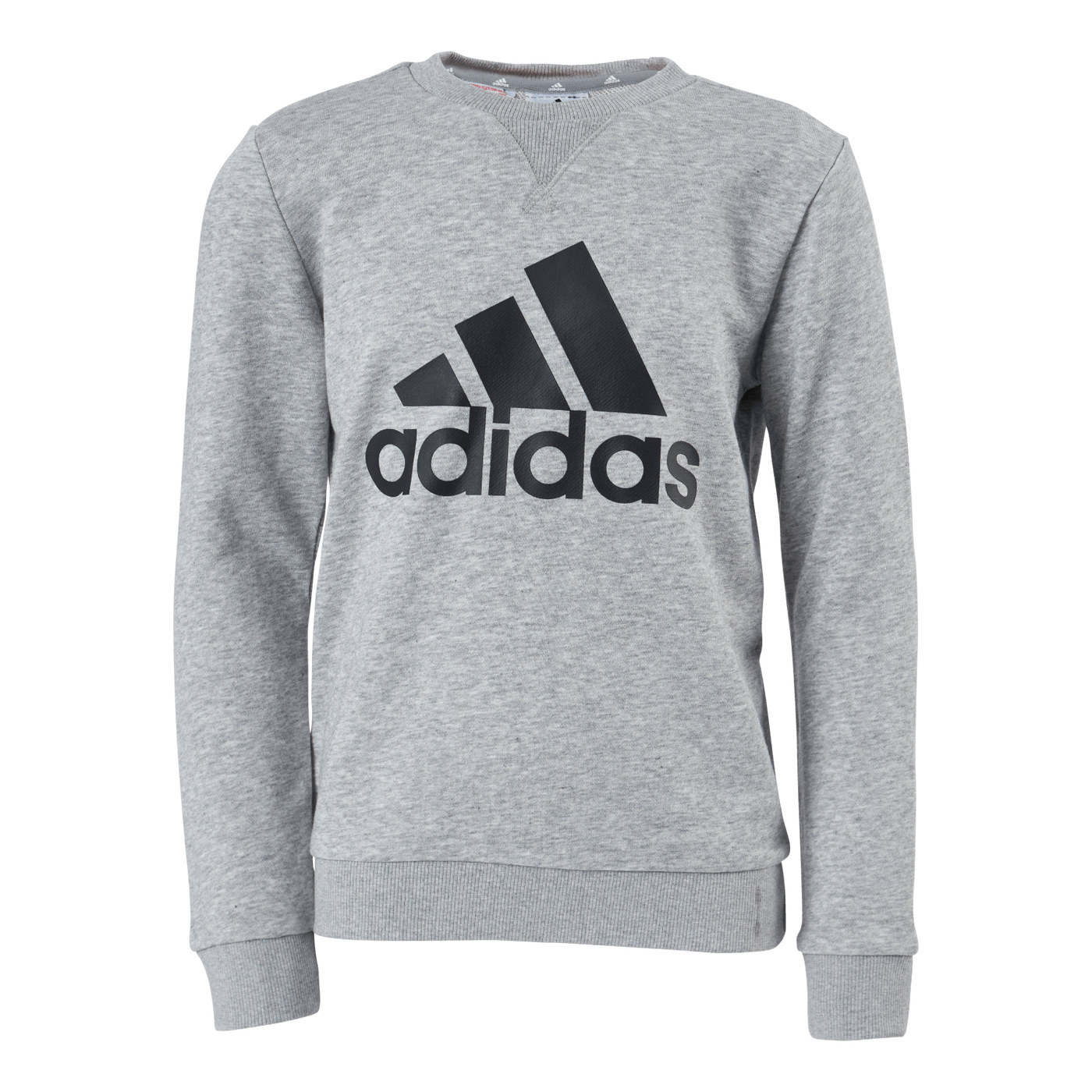 Adidas Boys Essentials Big Logo Sweatshirt Medium Grey Heather / Black