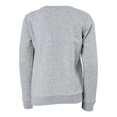Adidas Boys Essentials Big Logo Sweatshirt Medium Grey Heather / Black