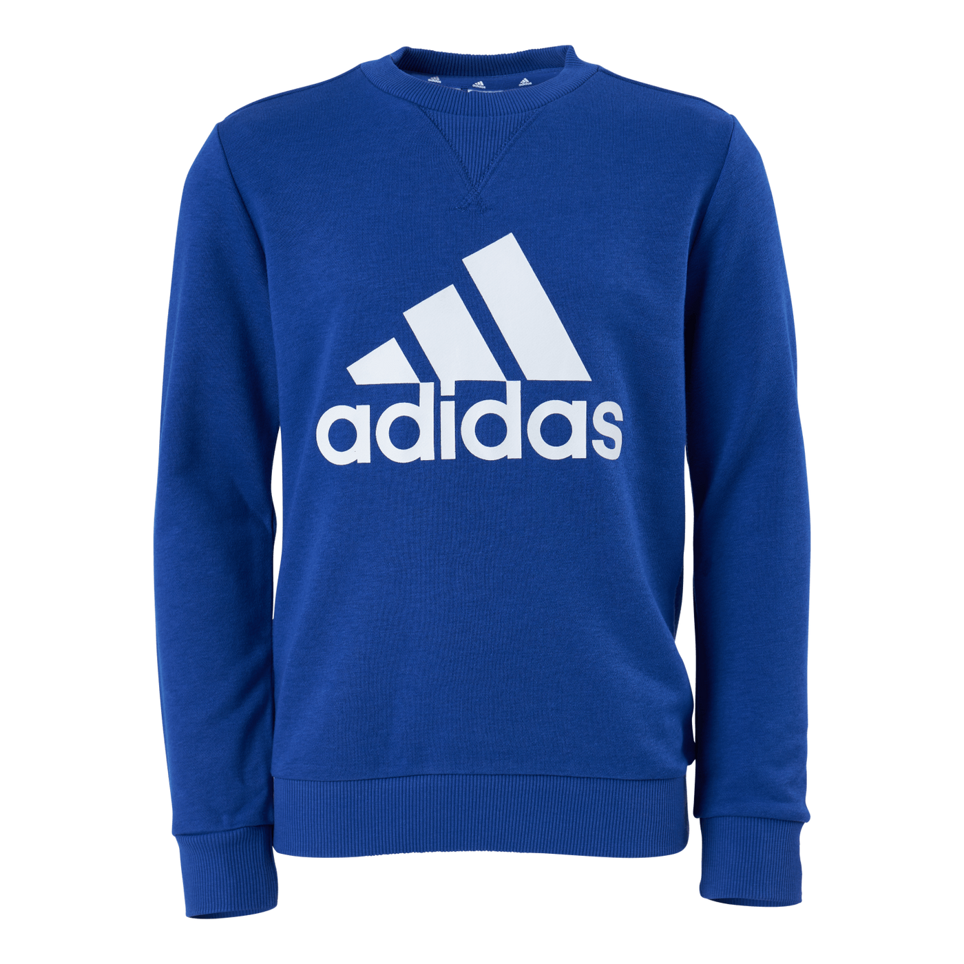 Adidas Boys Essentials Big Logo Sweatshirt Bold Blue / White