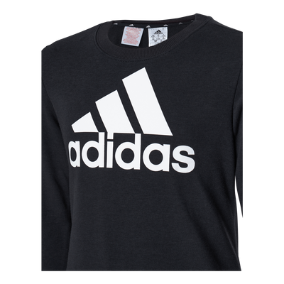 Adidas Girls Essentials Big Logo Sweatshirt Black / White